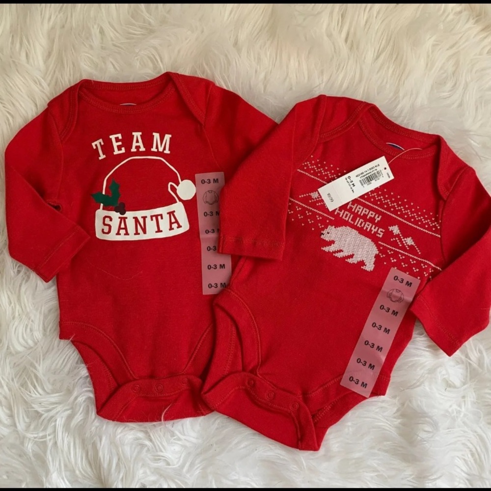 Old Navy Christmas Bodysuits